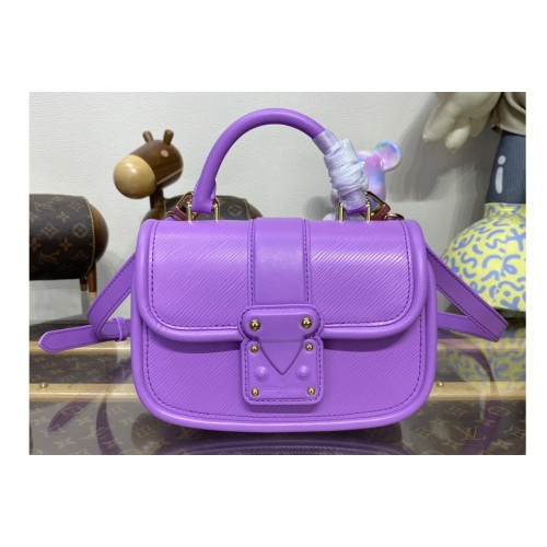 Louis Vuitton M22721 Hide and Seek bag in Lilas Provence Lilac Epi leather