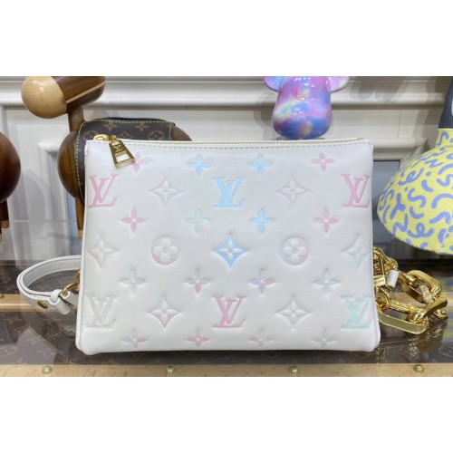Louis Vuitton M22993 Coussin BB handbag in Quartz & 038  Multicolor Lambskin