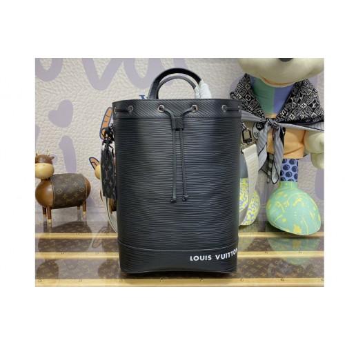 Louis Vuitton M23117 Maxi Noe Sling bag in Black Epi Soft XL calfskin