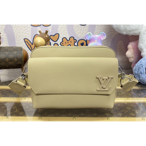 Louis Vuitton M23710 Fastline Messenger bag in Beige Cowhide leather