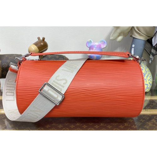 Louis Vuitton M23719 Soft Polochon MM bag in Red Epi XL grained leather