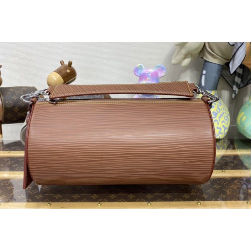 Louis Vuitton M23092 Soft Polochon MM bag in Cognac Epi XL grained leather