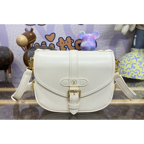 Louis Vuitton M23746 Saumur BB Bag in Quartz Epi Grained cowhide leather