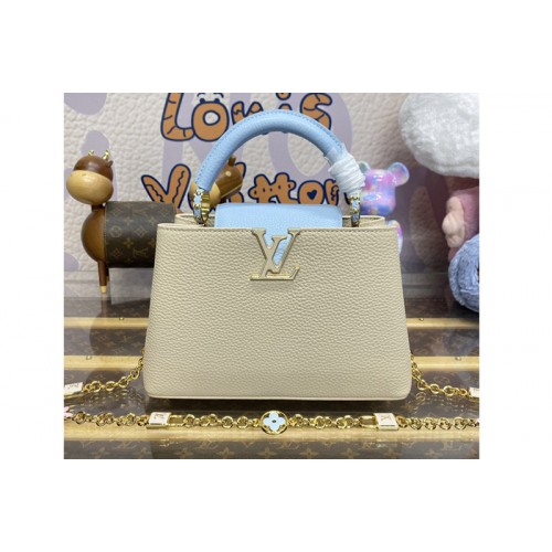 Louis Vuitton M23950 Capucines MM handbag in Taurillon leather