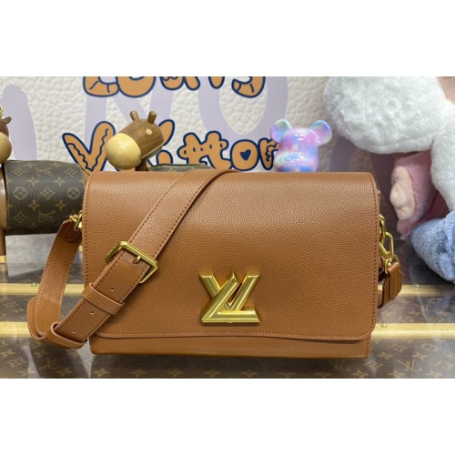 Louis Vuitton M24640 Soft Twist handbag in Cognac Calfskin