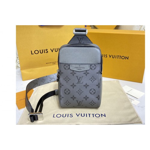 Louis Vuitton M30741 Outdoor Slingbag Bag in Gray Taigarama