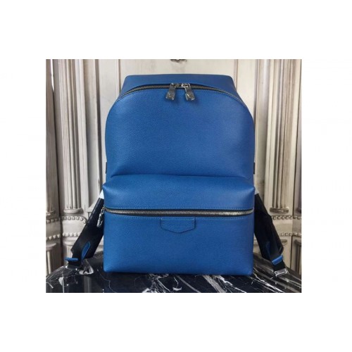 Louis Vuitton M33453 Apollo Backpack in Blue Taiga Leather