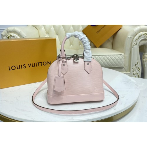 Louis Vuitton M41327 Alma BB handbag in Rose Ballerine Pink Leather