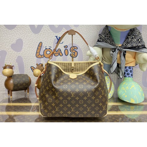 Louis Vuitton M40352 Delightful PM Shoulder Bag in Monogram coated canvas