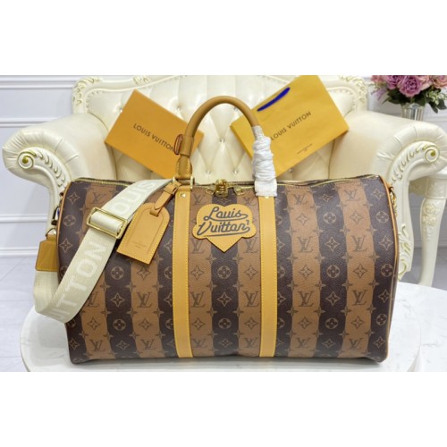Louis Vuitton M40560 Keepall Bandoulière 50 bag in Monogram canvas