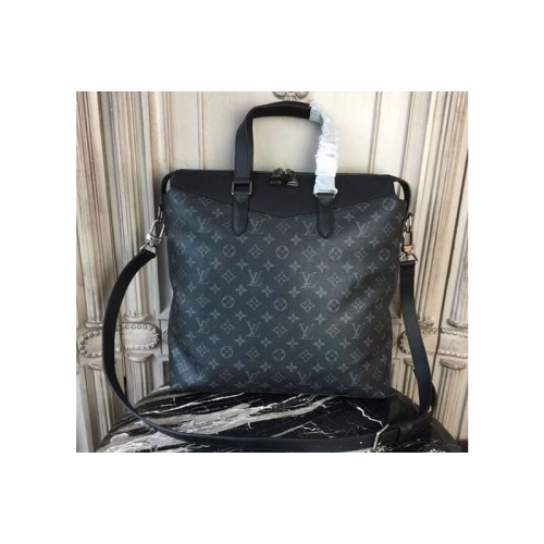 Louis Vuitton M40567 Tote Explorer Bags in Monogram Eclipse Canvas