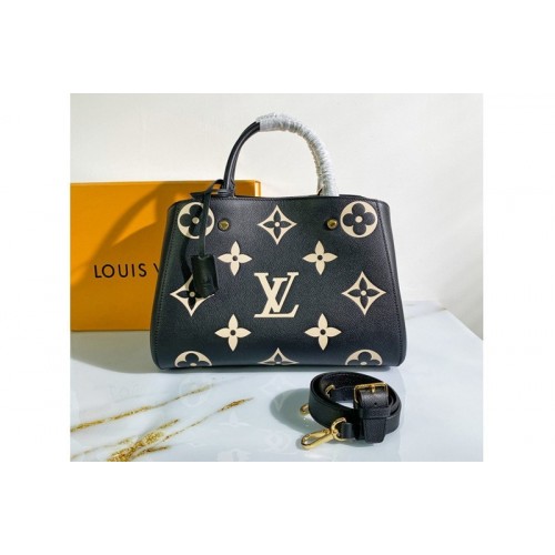 Louis Vuitton M45499 Exclusive Prelaunch – Montaigne MM Bag in Monogram Empreinte Leather