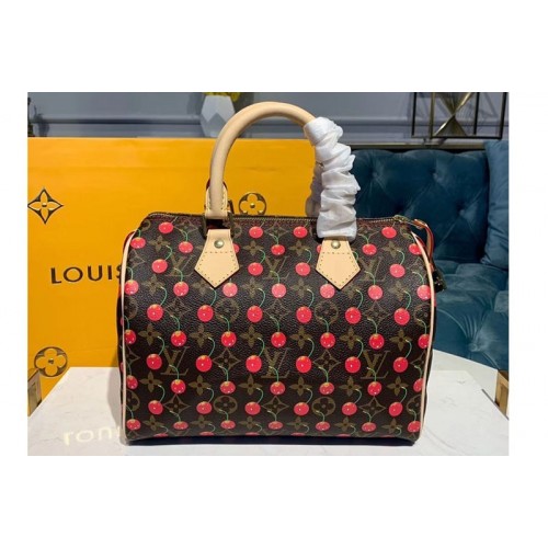Louis Vuitton M41108 Speedy 30 With Cherry Bags Monogram Canvas