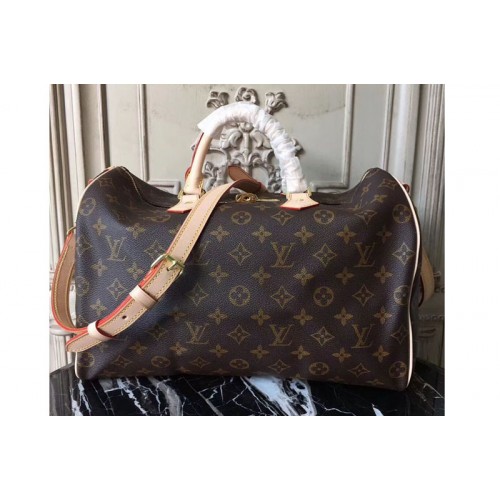 Louis Vuitton M41111 Speedy 35 Bandouliere Bag in Monogram Canvas