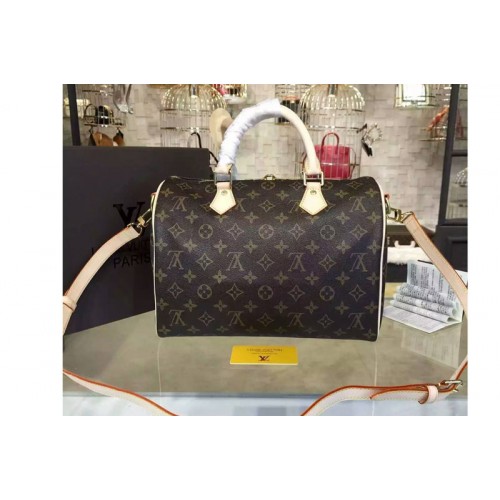 Louis Vuitton M41112 Speedy Bandouliere 30 Bag in Monogram Canvas