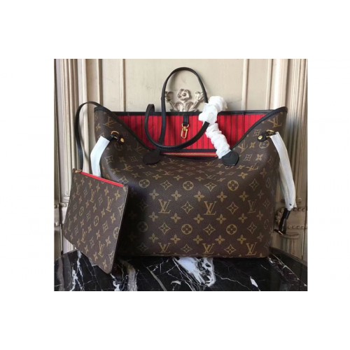 Louis Vuitton M41177 Neverfull Superman Bag in Monogram Canvas