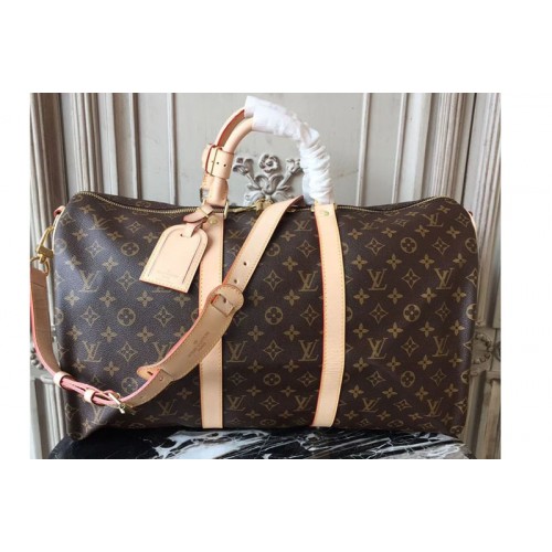 Louis Vuitton M41416 Keepall Bandouliere 50 Travelling Bags in Monogram Canvas