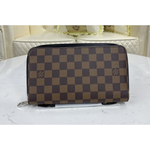 Louis Vuitton N41503 Zippy XL Wallet In Damier Ebene Canvas