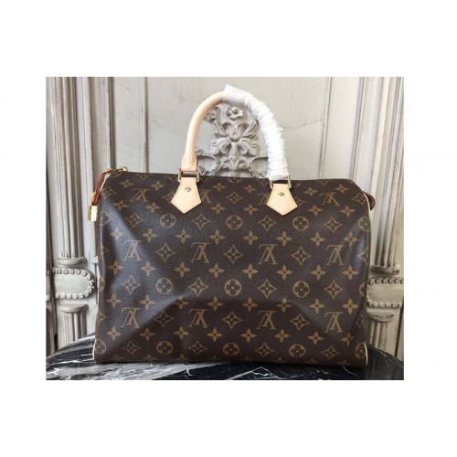 Louis Vuitton M41107 Speedy 35 Bags in Monogram Canvas