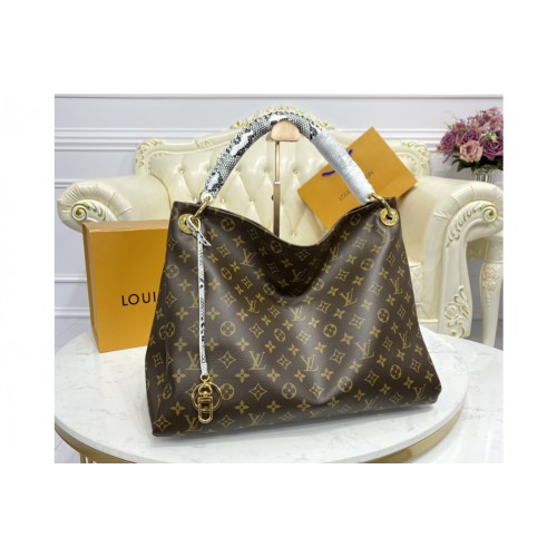 Louis Vuitton M44010 Artsy MM Bag in Monogram coated canvas