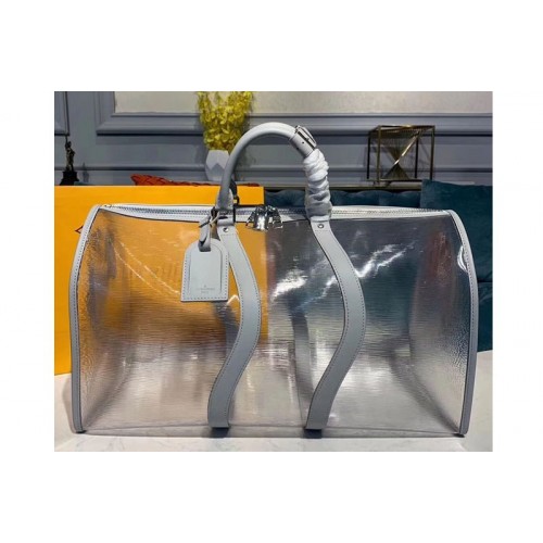 Louis Vuitton M44474 Keepall Bandouliere 50 Bags White Epi Leather