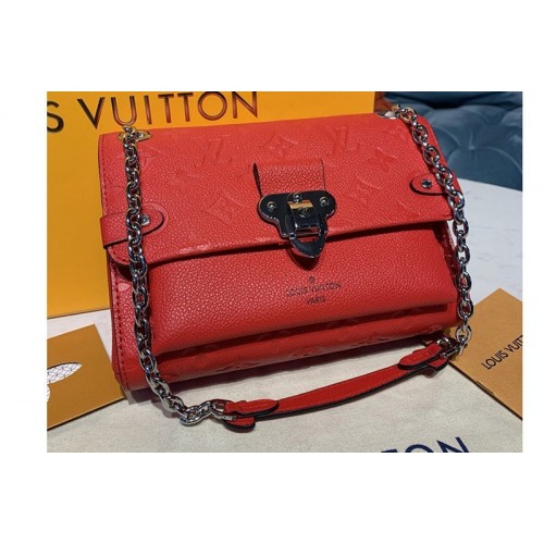 Louis Vuitton M44554 Vavin BB Bag in Red Monogram Empreinte leather