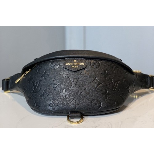 Louis Vuitton M44812 Bumbag in Black Monogram Empreinte leather