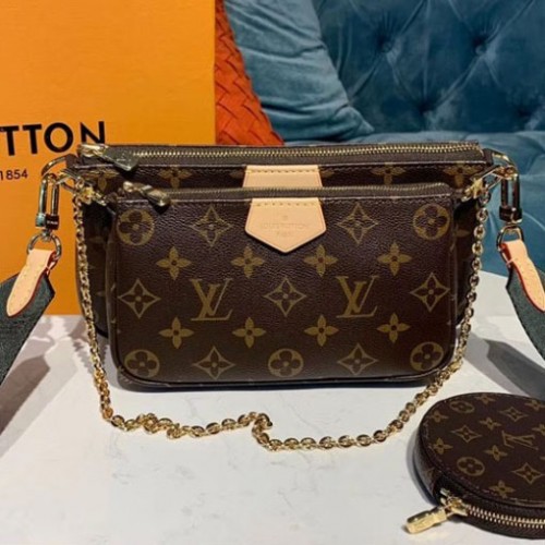 Louis Vuitton M44823 Monogram canvas Favorite three-piece handbags