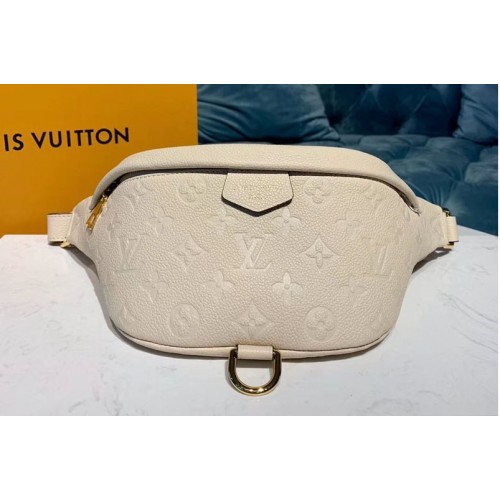 Louis Vuitton M44836 Bumbag White Monogram Empreinte Leather
