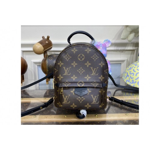 Louis Vuitton M44873 Palm Springs Mini backpack in Monogram coated canvas