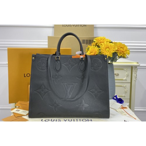 Louis Vuitton M44925 OnTheGo GM tote Bag in Monogram Empreinte Leather