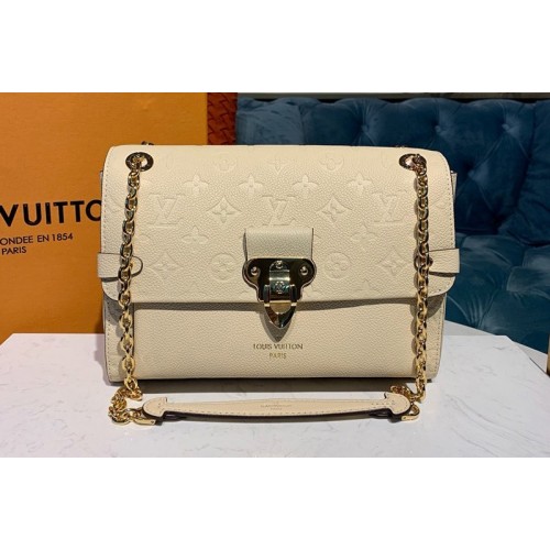 Louis Vuitton M44523 Vavin PM Bag in Beige Monogram Empreinte leather