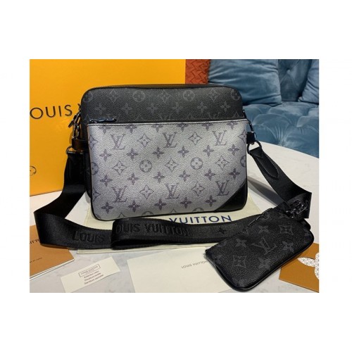 Louis Vuitton M45320 district Bags in Monogram Eclipse Canvas