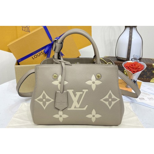 Louis Vuitton M45489 Montaigne BB handbag in Monogram Empreinte leather