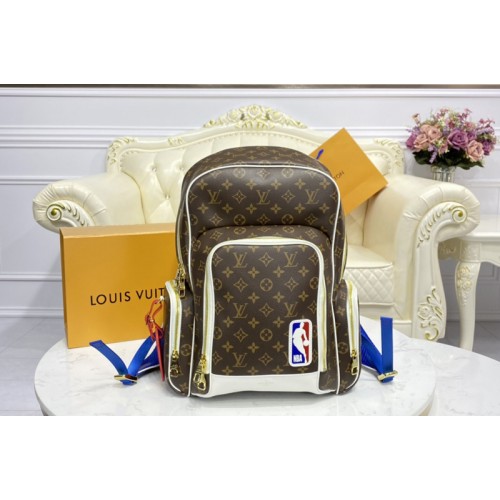 Louis Vuitton M45581 LVxNBA New Backpack In Monogram coated canvas