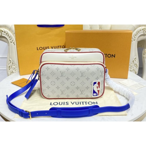 Louis Vuitton M45584 LVxNBA Nil Messenger bag In Monogram coated canvas