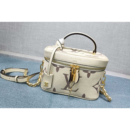 Louis Vuitton M45599 Vanity PM handbag in Bicolor Monogram Empreinte Leather