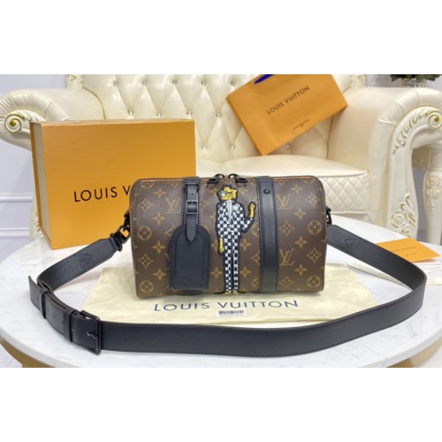 Louis Vuitton M45652 City Keepall Bag in Monogram Canvas