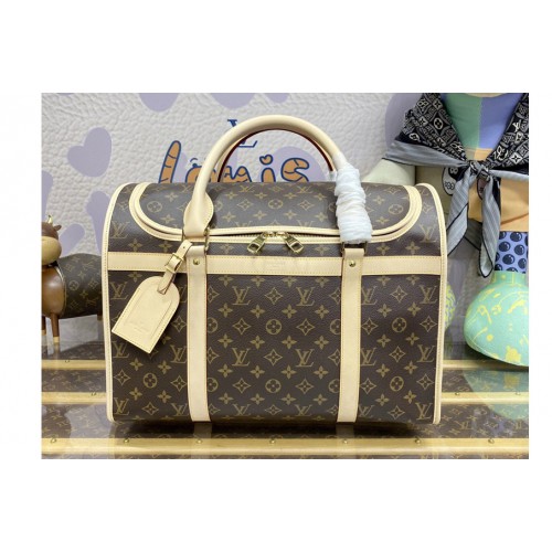 Louis Vuitton M45662 Dog Carrier Bag in Monogram coated canvas