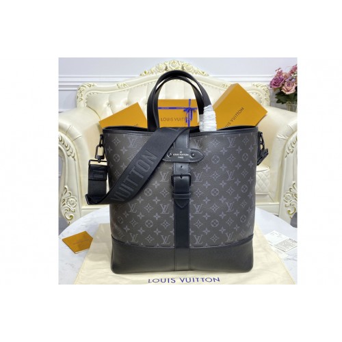 Louis Vuitton M45914 Saumur Tote Bag on Monogram Eclipse canvas