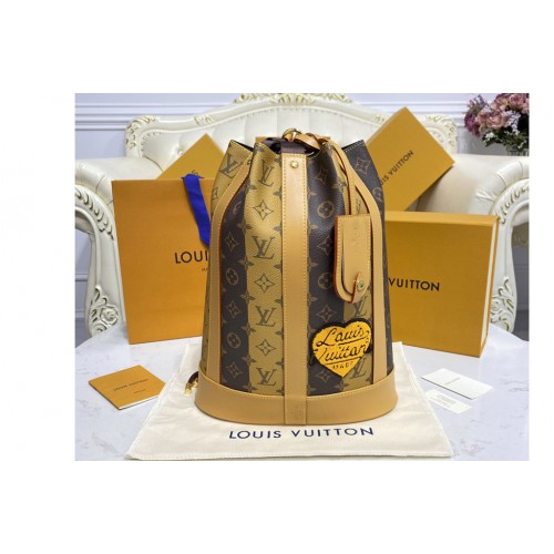 Louis Vuitton M45968 Randonee Messenger bag in Monogram Stripes canvas