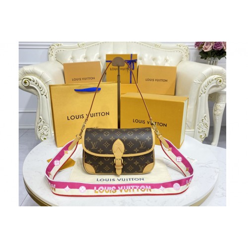 Louis Vuitton M46049 Diane satchel bag in Monogram canvas