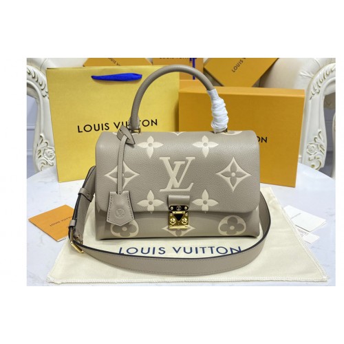 Louis Vuitton M46041 Madeleine MM handbag in bicolor Monogram Empreinte leather Louis Vuitton M46041 Madeleine MM handbag in bicolor Monogram Empreinte leather