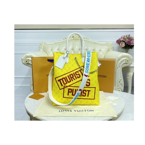 Louis Vuitton M46112 Carry it Bag in Yellow Monogram Reverse Canvas