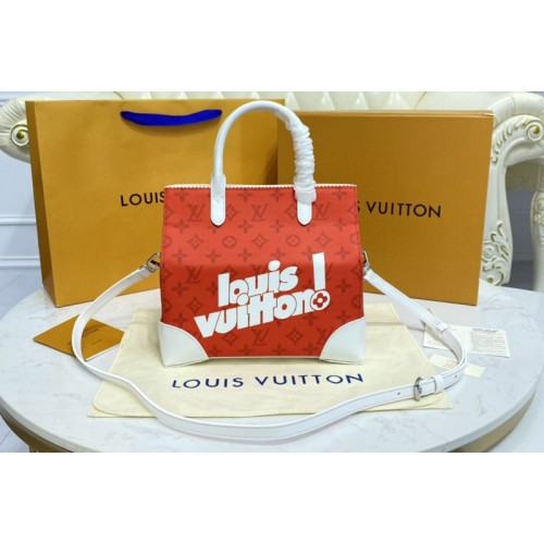 Louis Vuitton M46113 Carry It bag in Orange Monogram Reverse