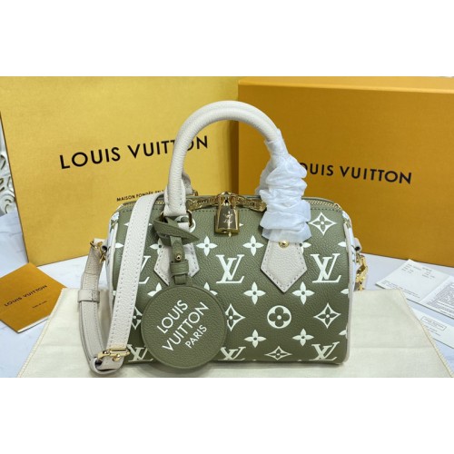 Louis Vuitton M46118 Speedy Bandoulière 20 handbag in Monogram Empreinte leather