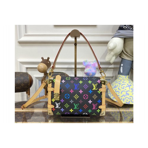 Louis Vuitton M46358 Nano Noe Bucket bag in Black Monogram Multicolor