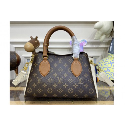 Louis Vuitton M46495 Vendome BB tote bag in Monogram coated canvas and Cream cowhide leather Louis Vuitton M46495 Vendome BB tote bag in Monogram coated canvas and Cream cowhide leather