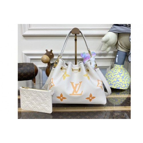 Louis Vuitton M46545 Summer Bundle handbag in Beige Monogram Empreinte leather