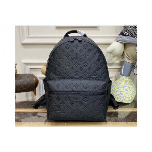 Louis Vuitton M46553 Discovery Backpack in Black Calf leather